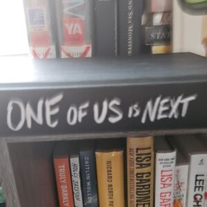 One of Us Is Next — Black Hardcover Thriller